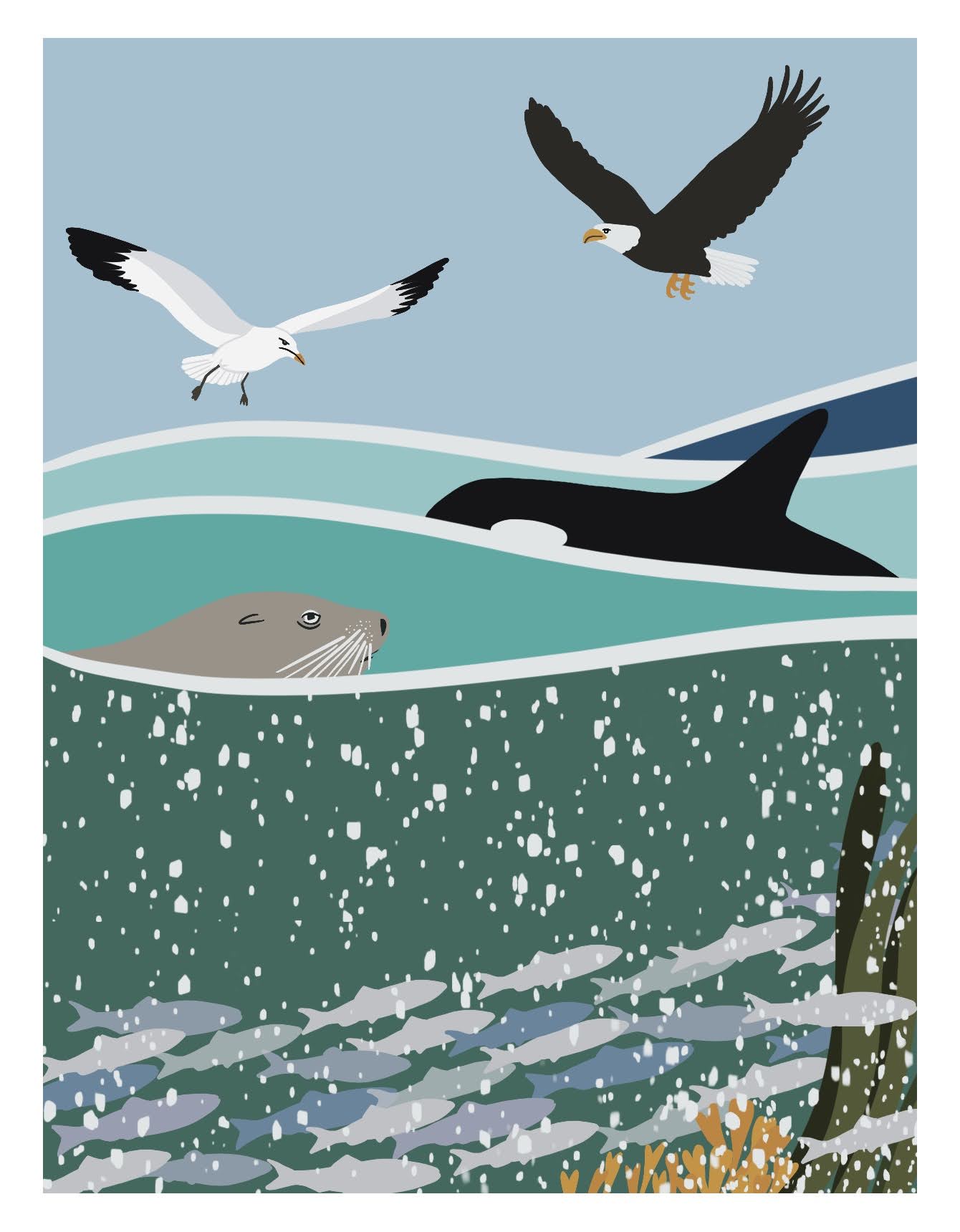 The Feast Greeting Card